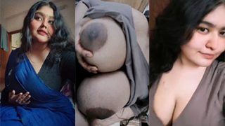 Hot Bengali Babe Pressing Boobs Fingering And Big Ass